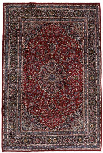 Annodato a mano. Provenienza: Persia / Iran Tappeto Orientale Mashad Tappeto 210X310 Rosso Scuro/Rosso (Lana, Persia/Iran)