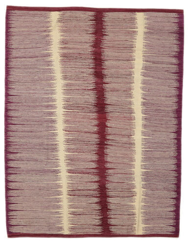 Annodato a mano. Provenienza: Afghanistan 180X232 Tappeto Kilim Moderni Tappeto Moderno Rosso Scuro/Marrone (Lana, Afghanistan)
