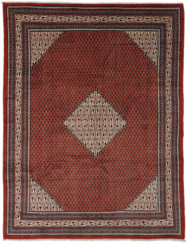 Annodato a mano. Provenienza: Persia / Iran Tappeto Saruk Mir Tappeto 248X319 Rosso Scuro/Nero (Lana, Persia/Iran)