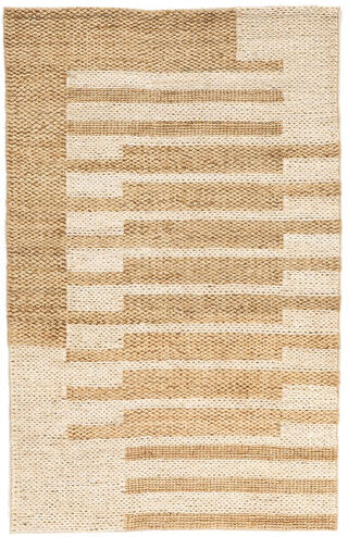 Annodato a mano. Provenienza: India Tappeto Jute Cotton Tappeto 160X230 Beige/Arancione ( India)