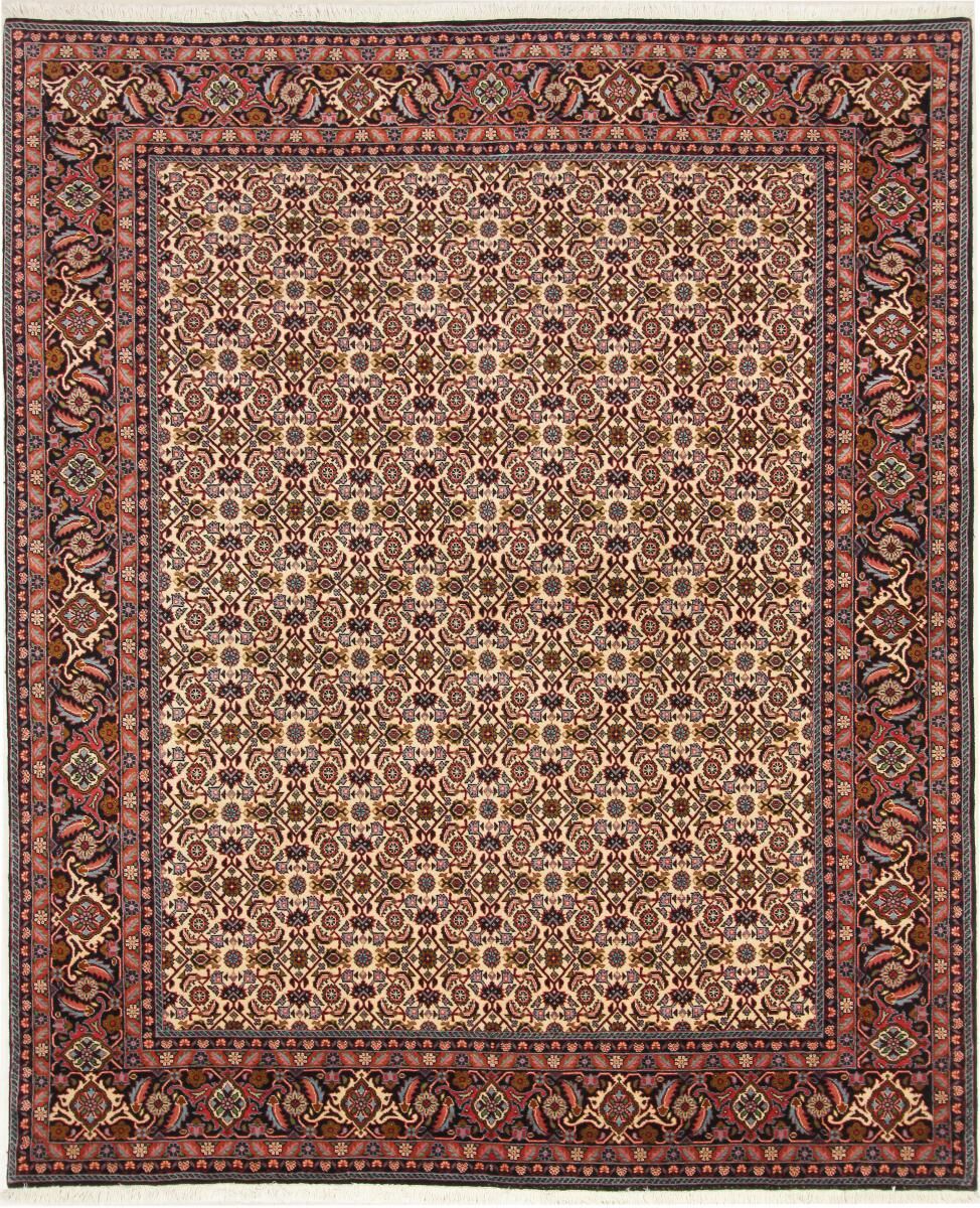 Nain Trading Tappeto Orientale Bidjar Bukan 241x199 Viola/Rosa (Lana, Persia/Iran, Annodato a mano)