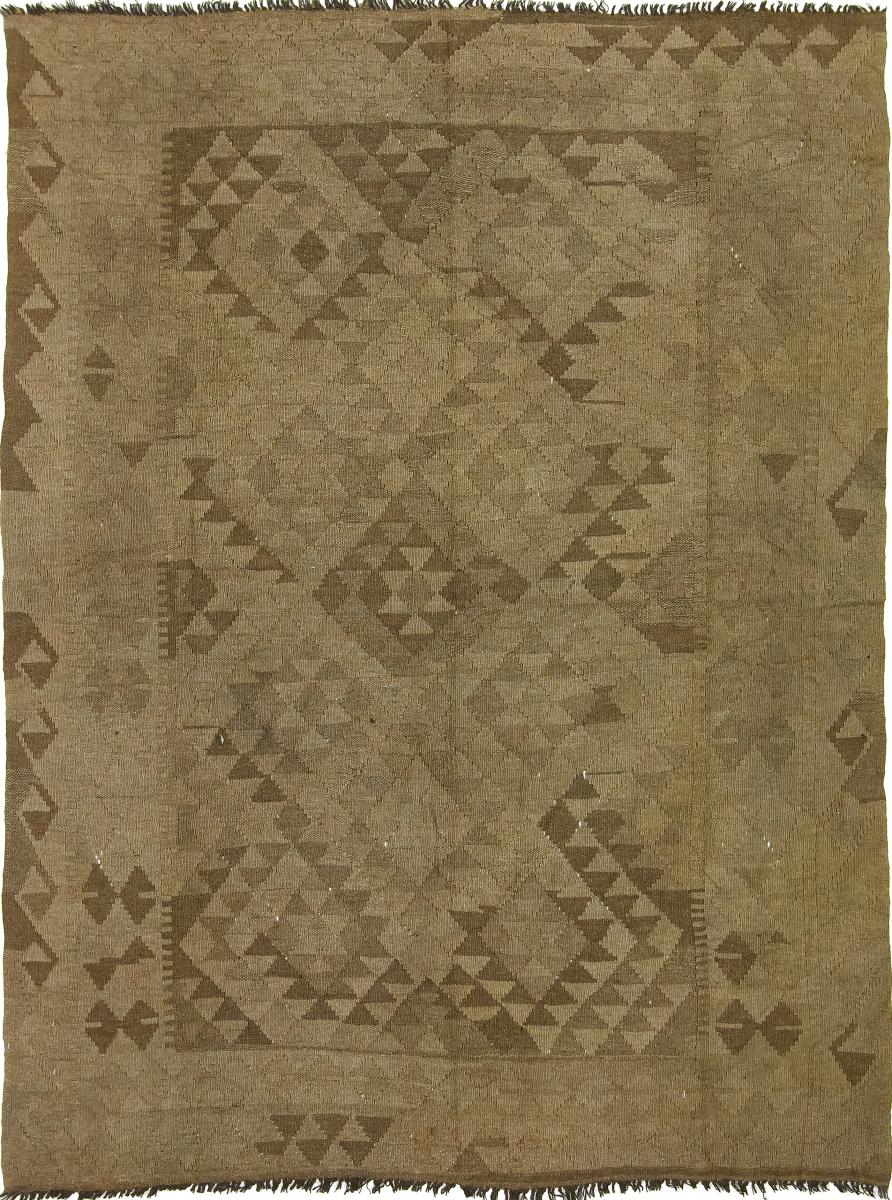 Nain Trading Tappeto Orientale Kilim Afghan Heritage 198x150 Marrone Scuro (Afghanistan, Lana, Tessuto a mano)