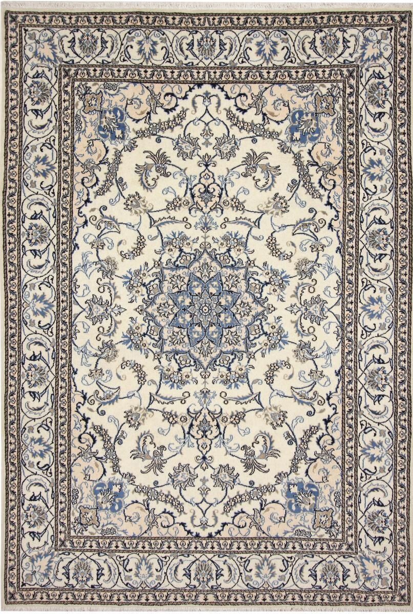 Nain Trading Tappeto Orientale Nain 291x199 Beige/Marrone Scuro (Lana / Seta, Persia/Iran, Annodato a mano)