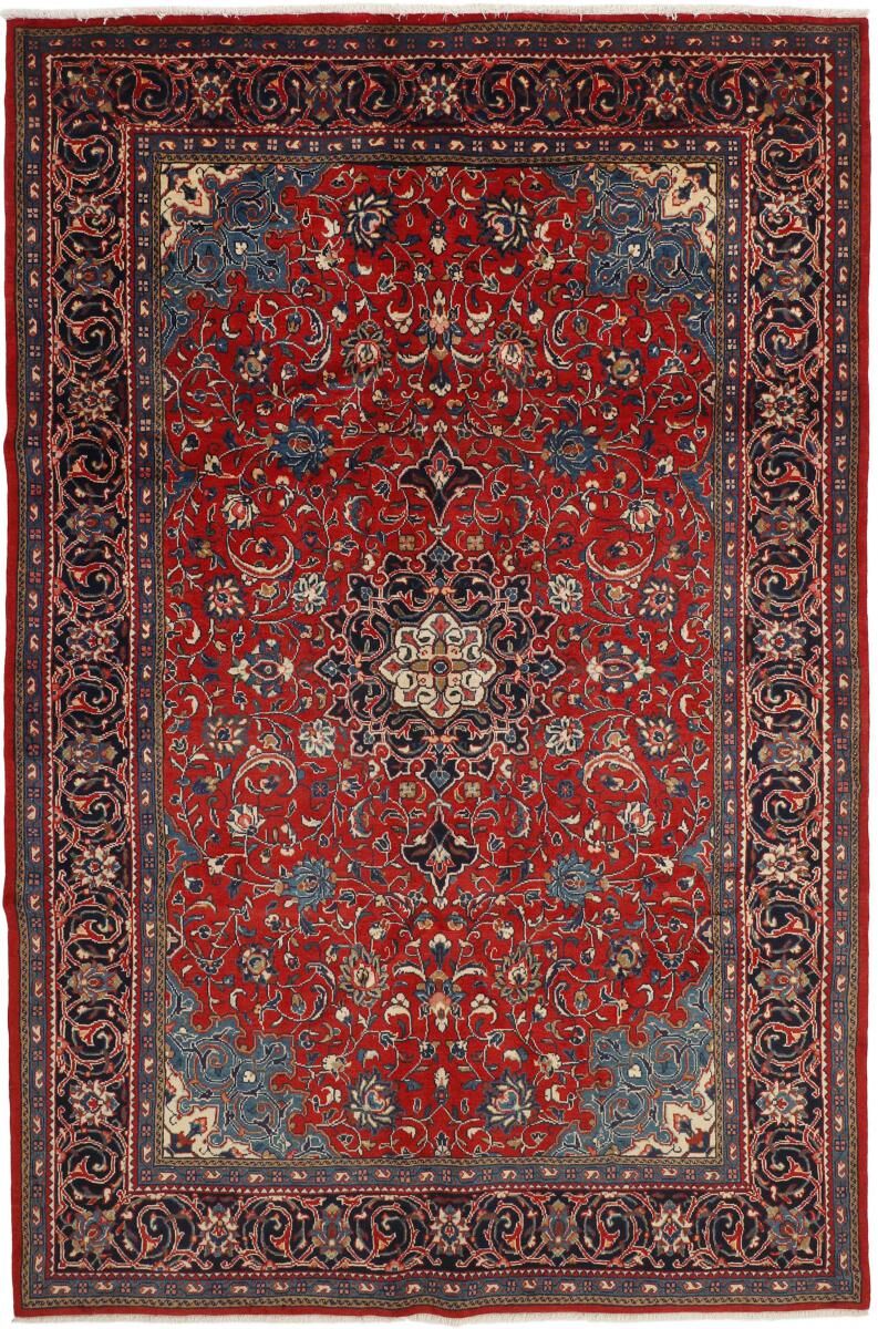 Nain Trading Tappeto Persiano Mahal 331x222 Ruggine/Viola (Annodato a mano, Persia/Iran, Lana)
