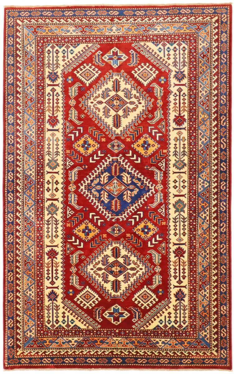 Nain Trading Tappeto Orientale Afghan Shirvan 190x123 Beige/Arancione (Afghanistan, Lana, Annodato a mano)