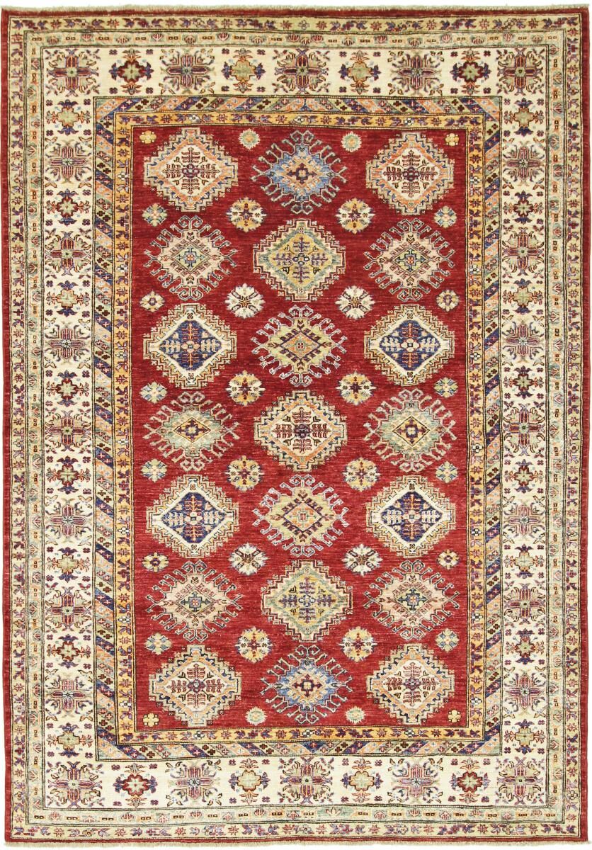 Nain Trading Tappeto Orientale Super Kazak 243x173 Marrone/Ruggine (Afghanistan, Lana, Annodato a mano)