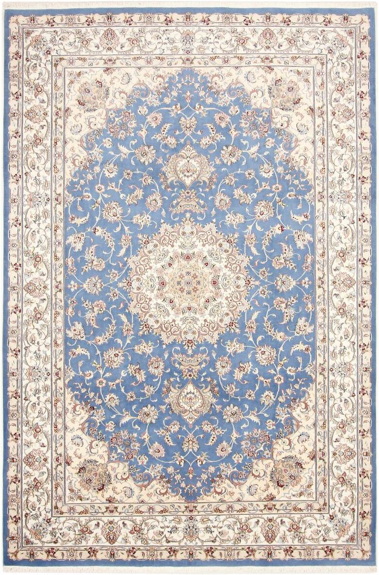 Nain Trading Tappeto Orientale Tabriz Designer 301x199 Grigio/Beige (Persia/Iran, Lana / Seta, Annodato a mano)