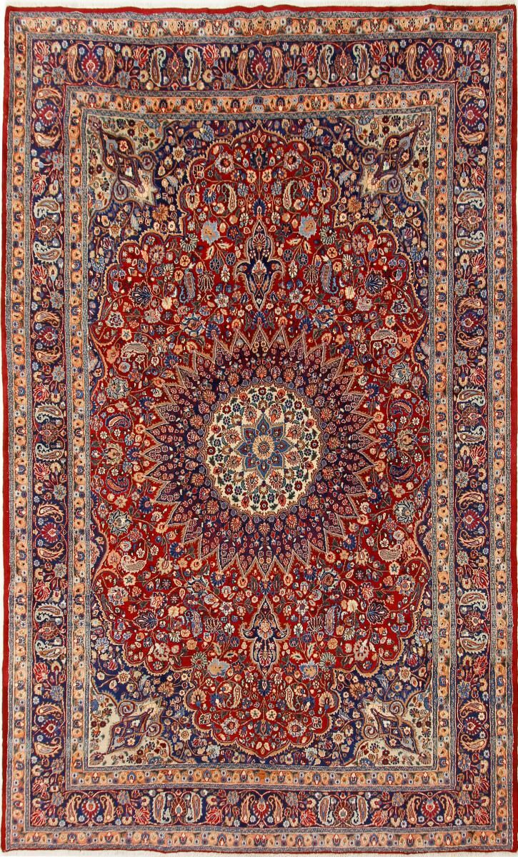 Nain Trading Tappeto Orientale Moud 350x213 Marrone/Viola (Persia/Iran, Lana, Annodato a mano)