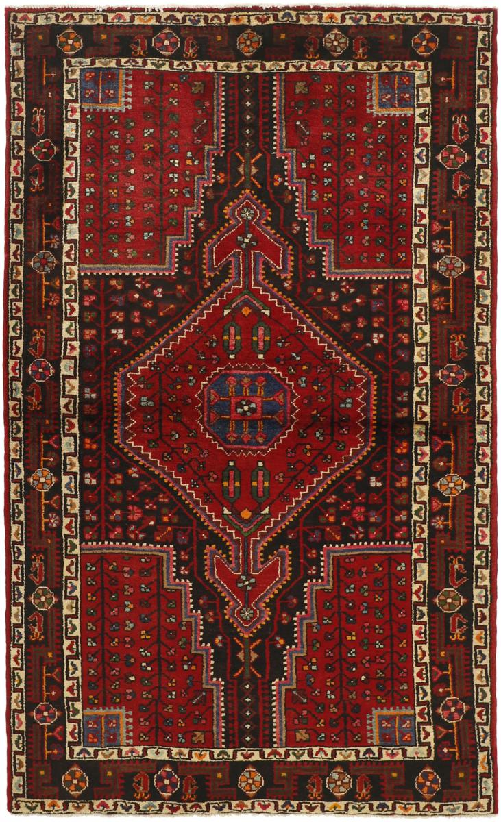 Nain Trading Tappeto Fatto A Mano Tuyserkan 216x127 Grigio Scuro/Marrone Scuro (Lana, Persia/Iran)