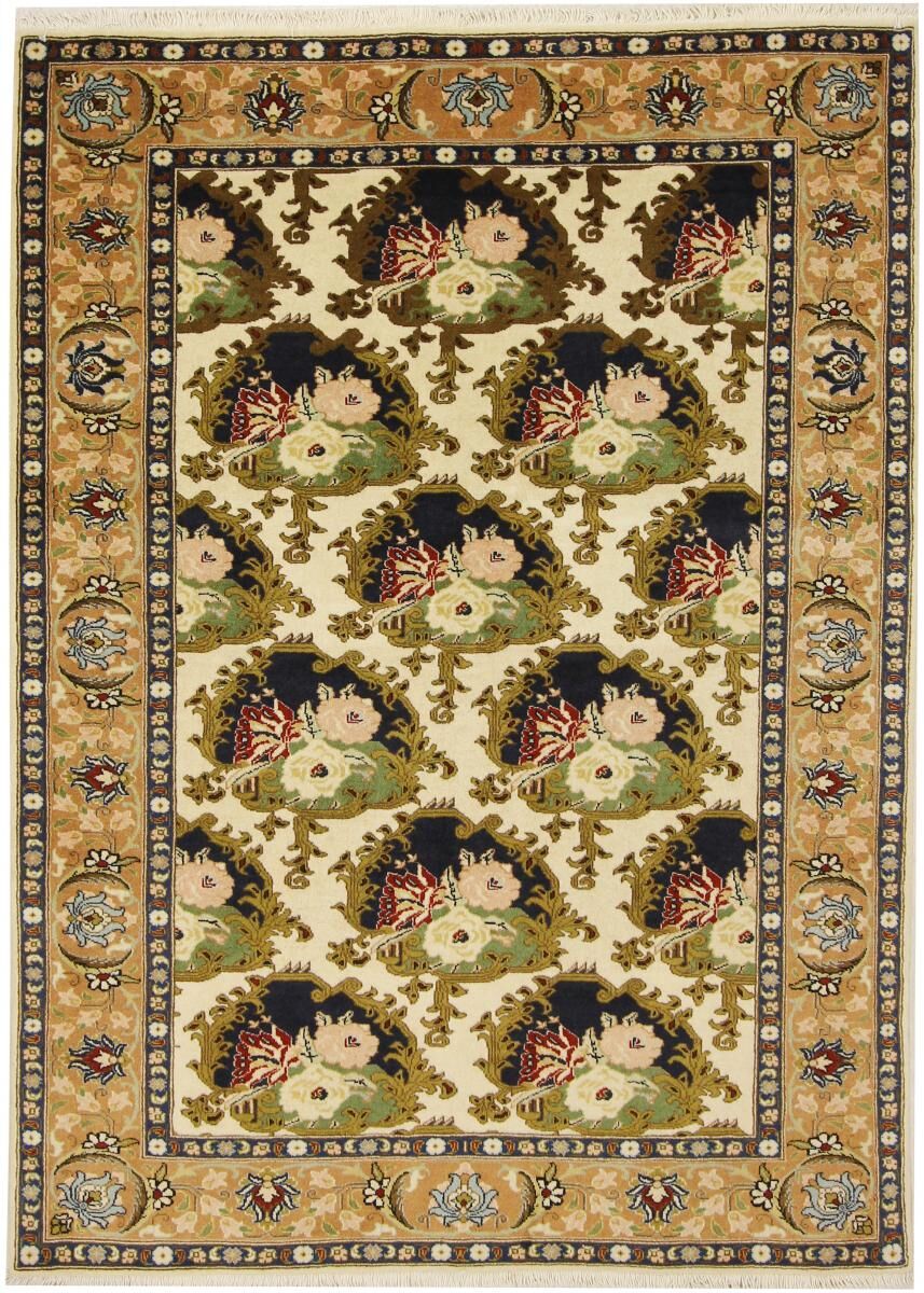 Nain Trading Tappeto Orientale Ardebil 193x135 Beige/Marrone (Lana, Persia/Iran, Annodato a mano)
