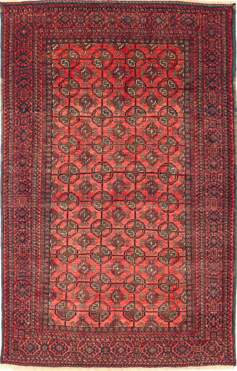 Nain Trading Tappeto Orientale Beluch 163x103 Rosso/Ruggine (Lana, Persia/Iran, Annodato a mano)