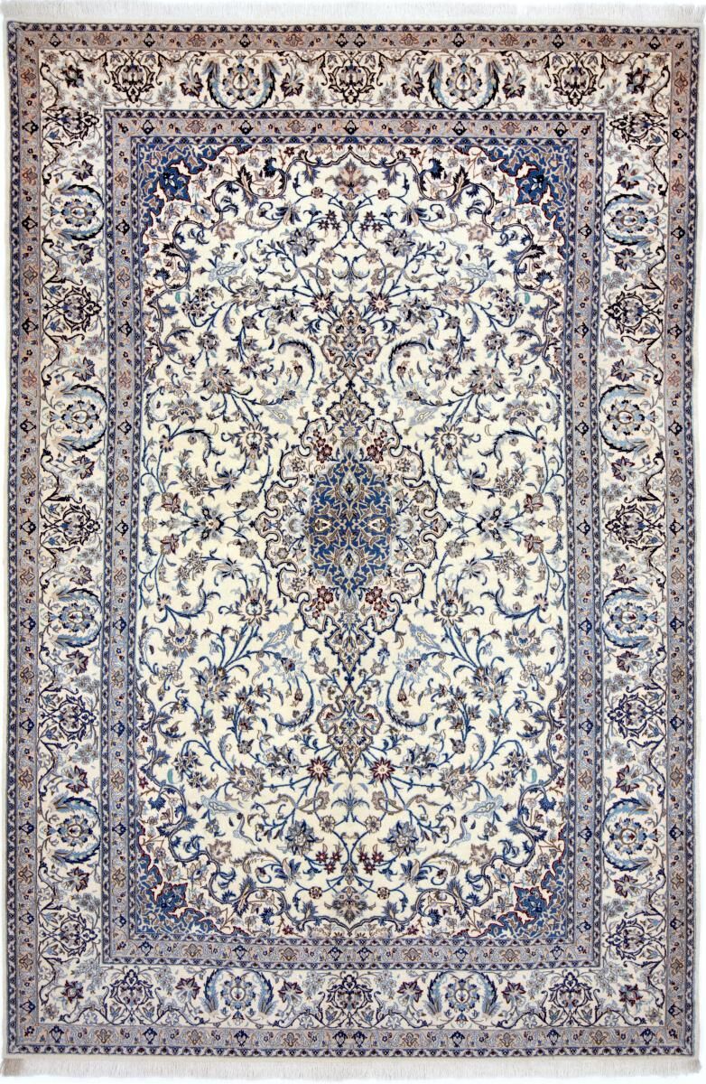 Nain Trading Tappeto Persiano Nain 6La 258x167 Grigio Scuro/Beige (Annodato a mano, Persia/Iran, Lana / Seta)