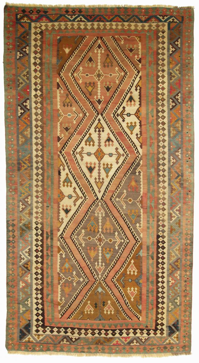 Nain Trading Tappeto Persiano Kilim Fars Old Style 314x169 Corridore Beige/Arancione (Tessuto a mano, Persia/Iran, Lana)