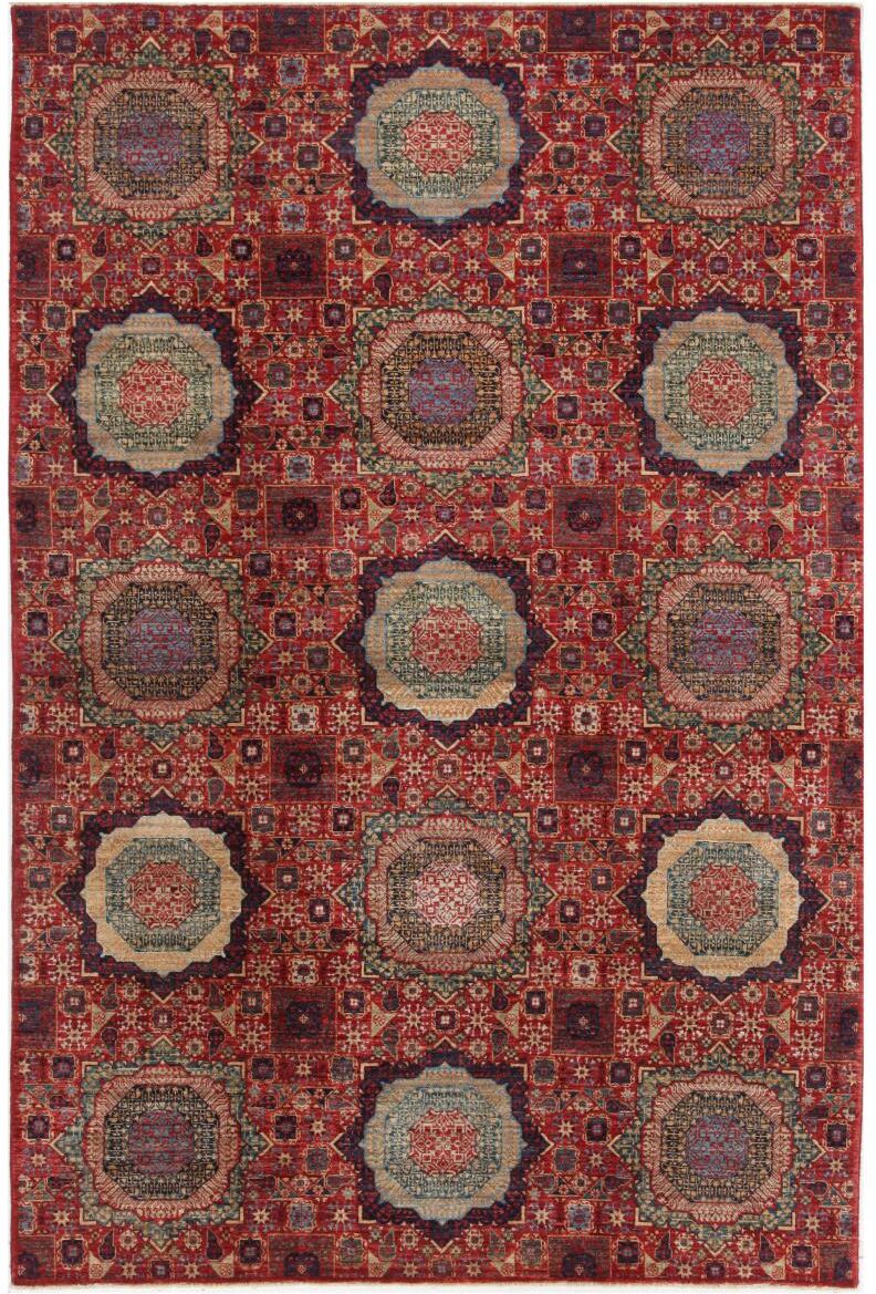 Nain Trading Tappeto Orientale Mamluk 276x181 Marrone Scuro/Rosa (Lana, Pakistan, Annodato a mano)