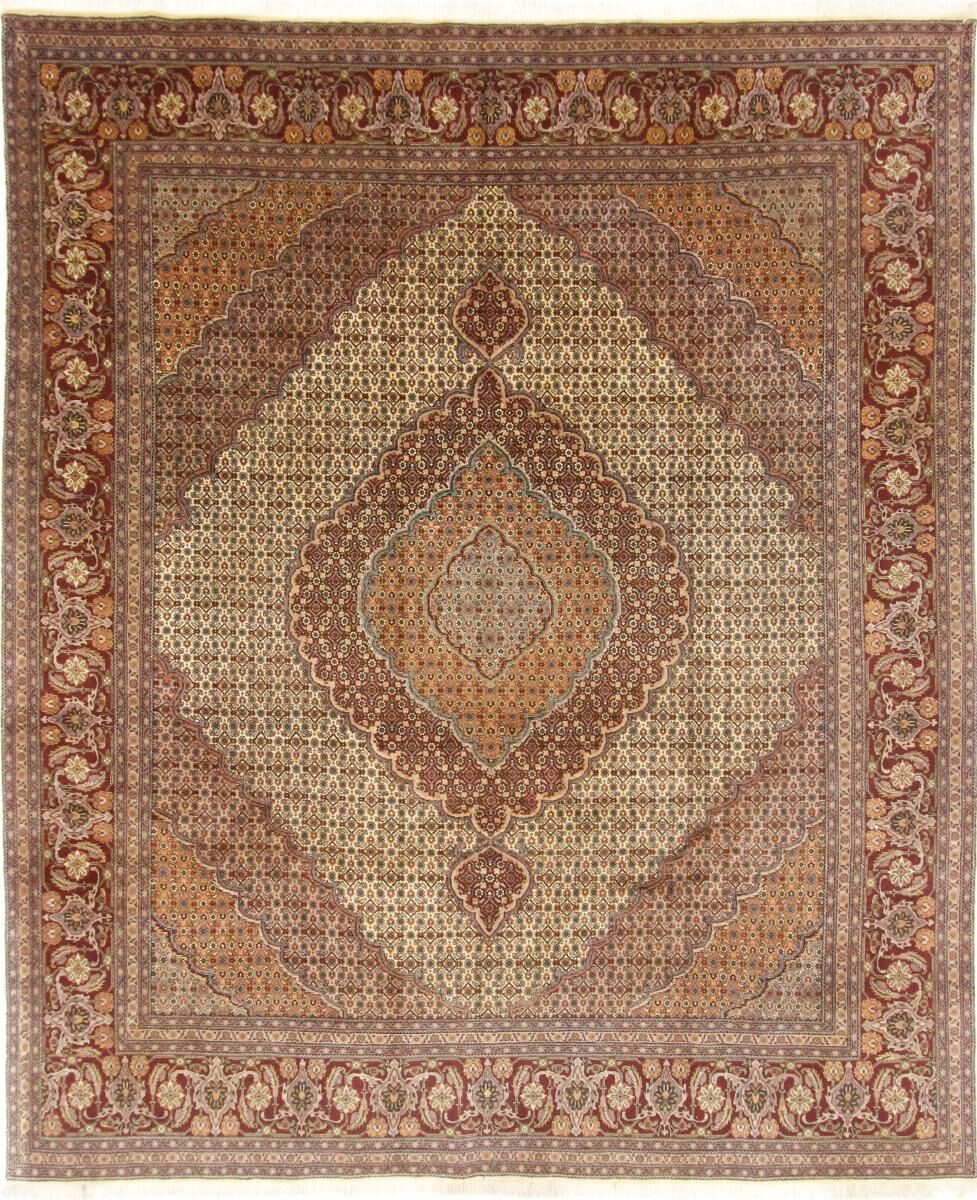 Nain Trading Tappeto Persiano Tabriz 298x249 Beige/Marrone (Annodato a mano, Persia/Iran, Lana / Seta)