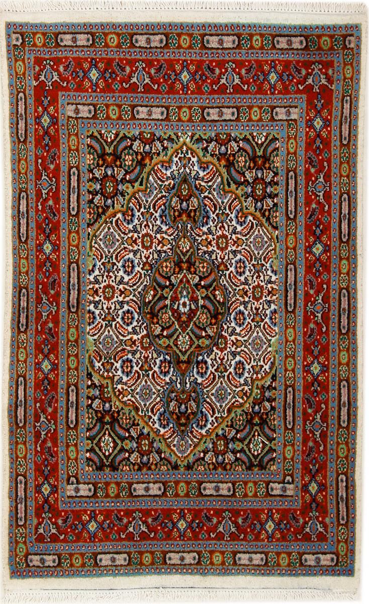 Nain Trading Tappeto Fatto A Mano Moud 119x74 Grigio Scuro/Ruggine (Lana, Persia/Iran)