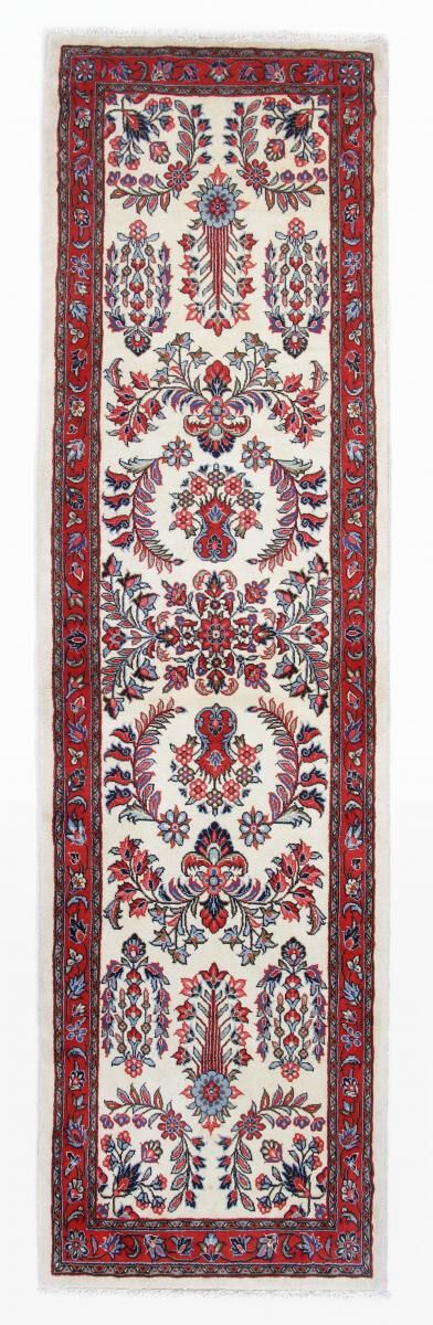 Nain Trading Tappeto Orientale Saruk 267x71 Corridore Grigio/Marrone Scuro (Lana, Persia/Iran, Annodato a mano)