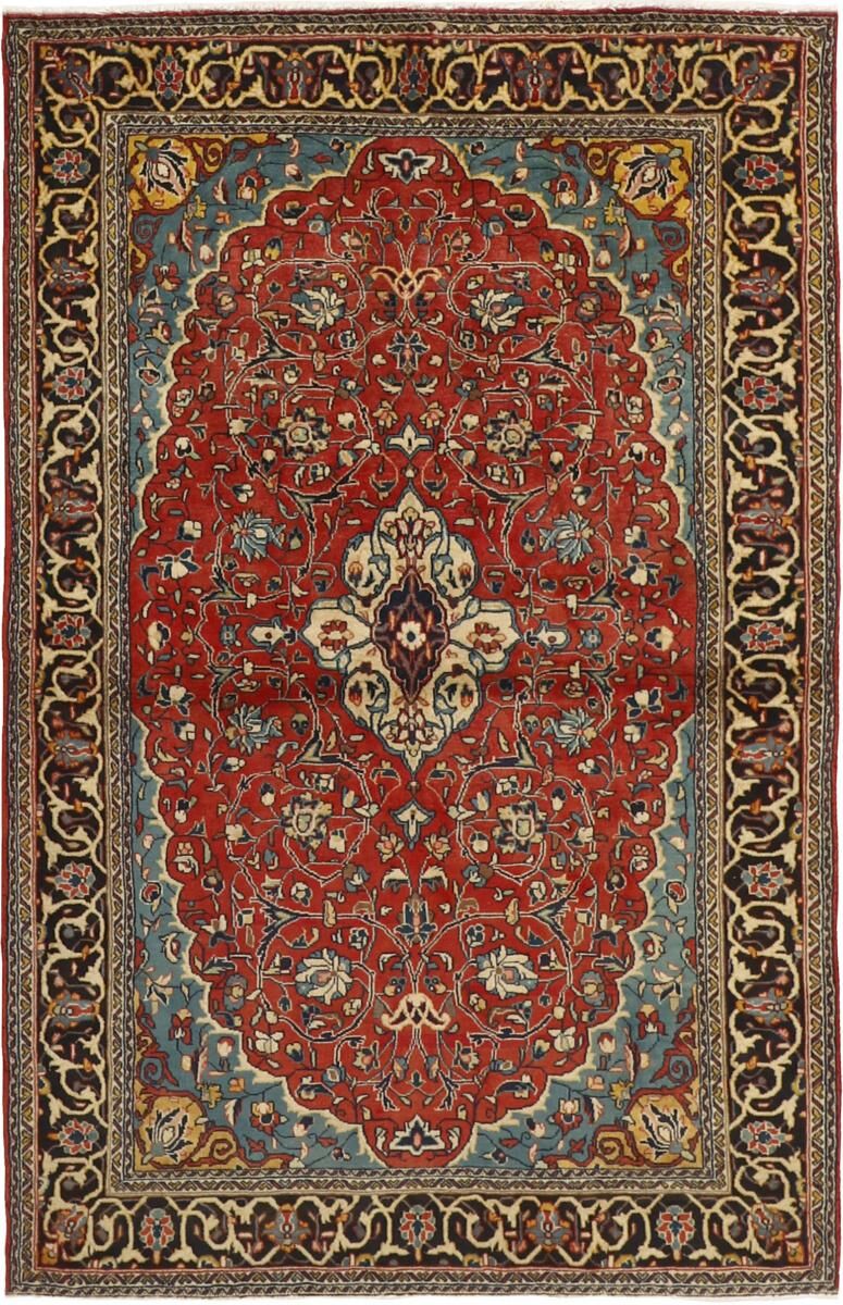 Nain Trading Tappeto Fatto A Mano Saruk Sherkat 194x122 Grigio Scuro/Marrone Scuro (Lana, Persia/Iran)