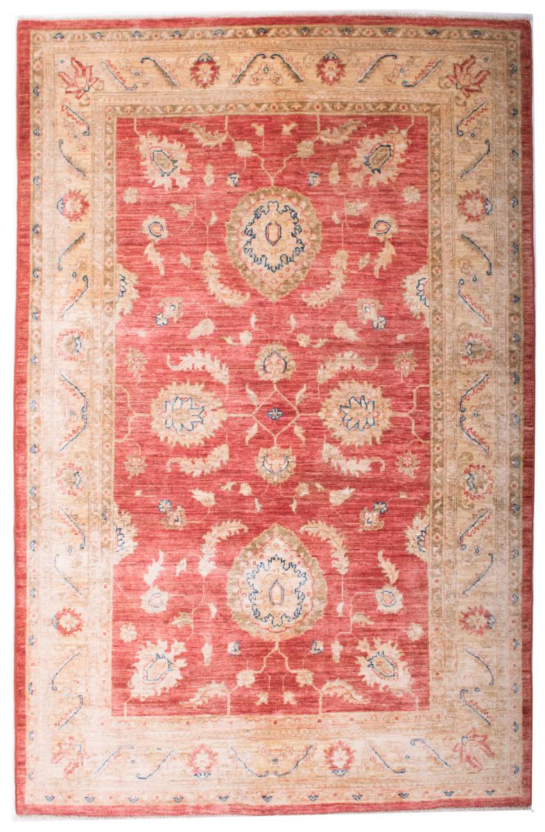 Nain Trading Tappeto Fatto A Mano Ziegler Farahan Arijana 187x122 Beige/Rosa (Lana, Afghanistan)