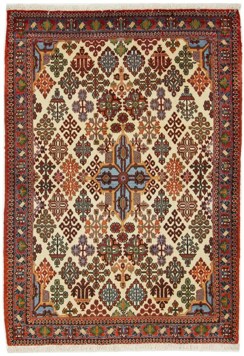 Nain Trading Tappeto Fatto A Mano Meymeh 161x116 Beige/Marrone (Lana, Persia/Iran)