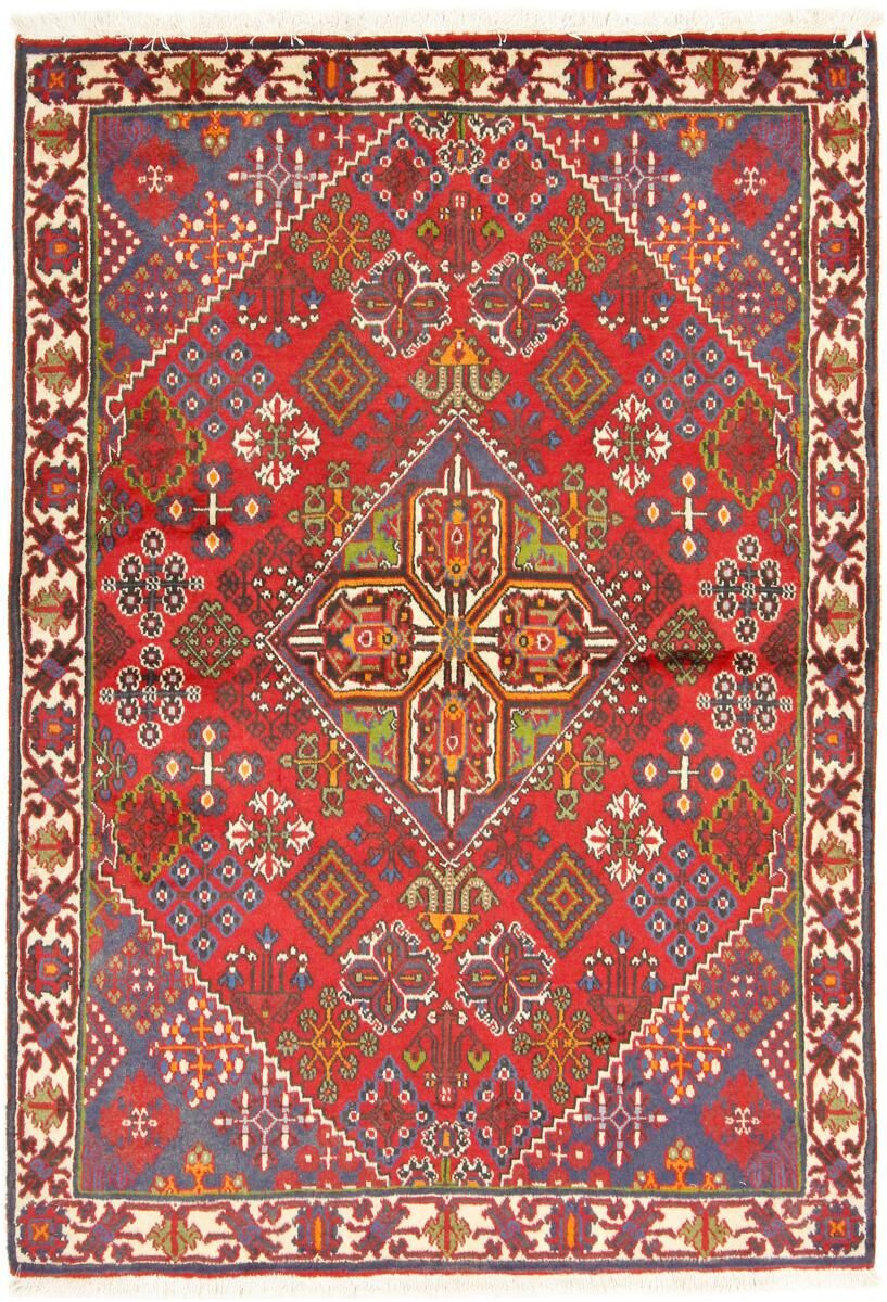 Nain Trading Tappeto Meymeh 155x108 Grigio Scuro/Rosa (Lana, Persia/Iran, Annodato a mano)