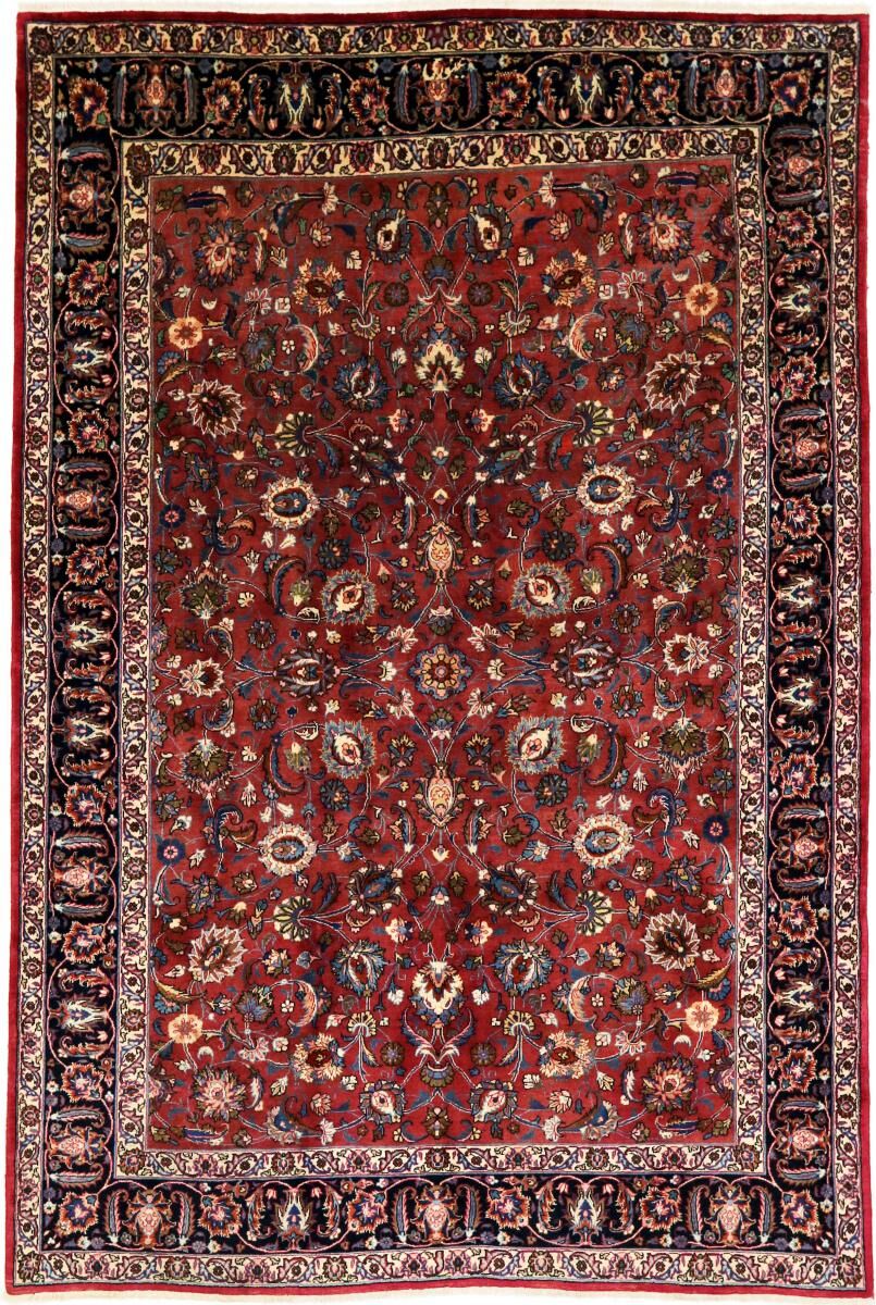 Nain Trading Tappeto Orientale Mashhad 299x201 Grigio Scuro/Marrone Scuro (Persia/Iran, Lana, Annodato a mano)