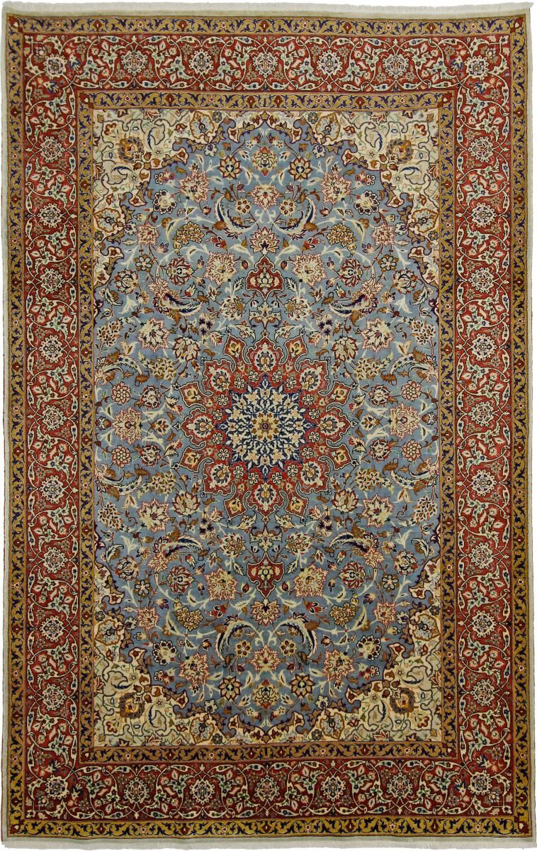 Nain Trading Tappeto Persiano Isfahan 324x207 Beige/Marrone (Annodato a mano, Persia/Iran, Lana / Seta)