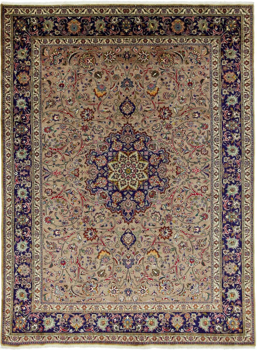 Nain Trading Tappeto Tabriz 343x253 Grigio Scuro/Marrone Scuro (Lana, Persia/Iran, Annodato a mano)