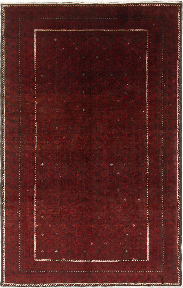 Nain Trading Tappeto Persiano Beluch 300x180 Marrone Scuro/Rosso Scuro (Annodato a mano, Persia/Iran, Lana)