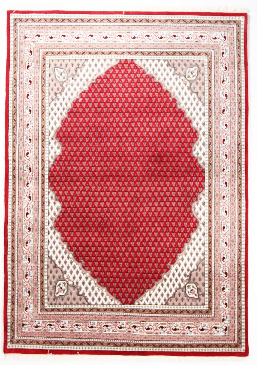 Nain Trading Tappeto Fatto A Mano Indo Saruk Mir Gopala 239x170 Beige/Rosso (Lana, India)