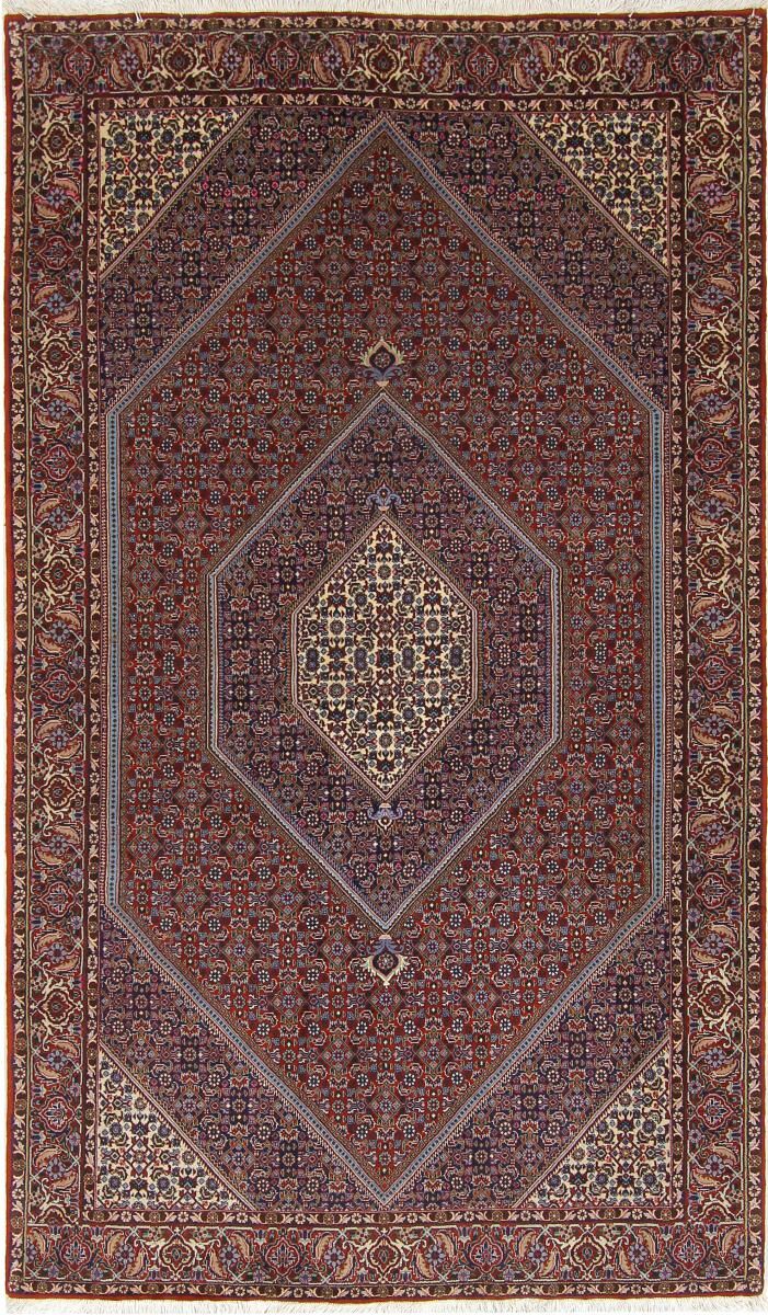 Nain Trading Tappeto Bidjar 234x139 Marrone Scuro/Viola (Lana, Persia/Iran, Annodato a mano)
