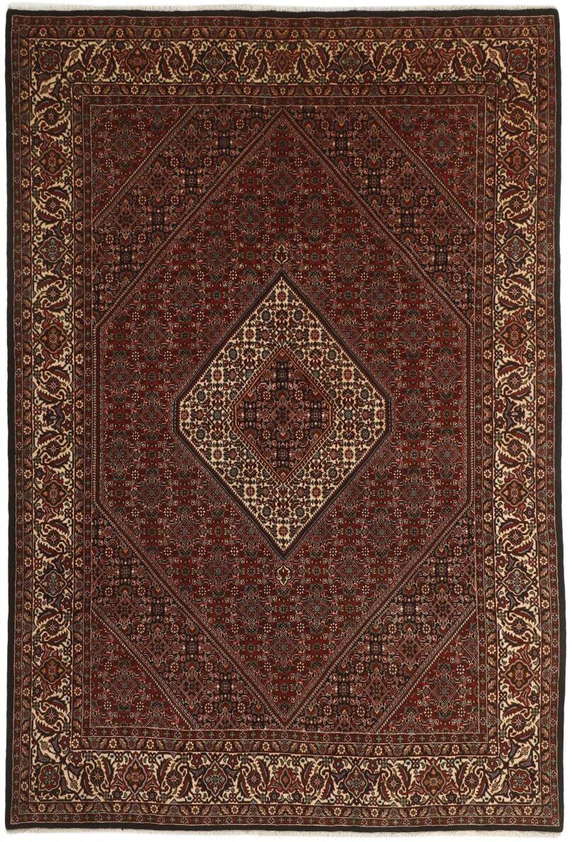 Nain Trading Tappeto Persiano Bidjar 297x204 Marrone Scuro (Annodato a mano, Persia/Iran, Lana / Seta)