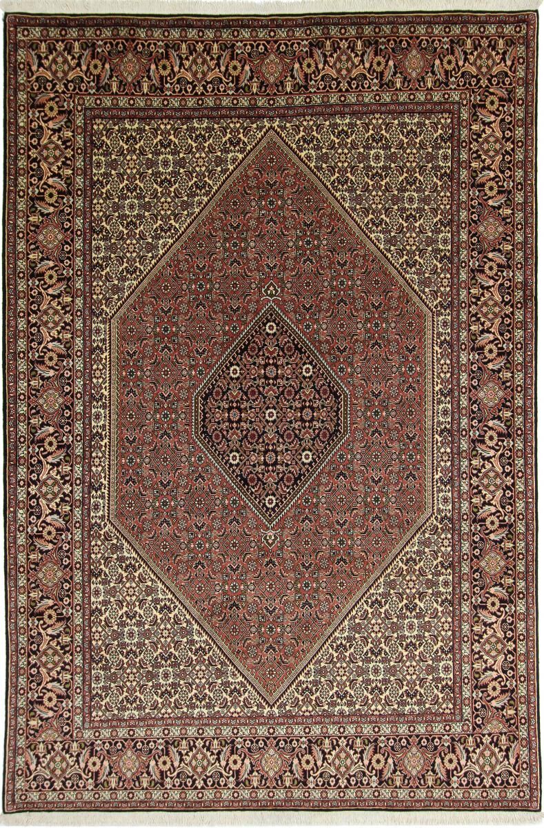 Nain Trading Tappeto Orientale Bidjar 293x196 Grigio Scuro/Viola (Lana, Persia/Iran, Annodato a mano)