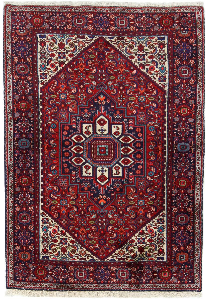 Nain Trading Tappeto Gholtogh 150x105 Ruggine/Viola (Lana, Persia/Iran, Annodato a mano)