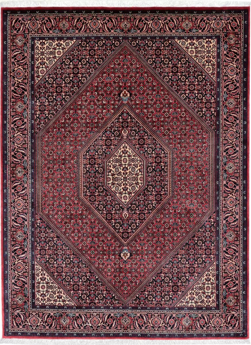 Nain Trading Tappeto Orientale Bidjar 206x151 Viola/Rosa (Lana, Persia/Iran, Annodato a mano)