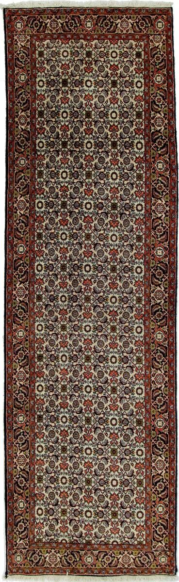 Nain Trading Tappeto Persiano Bidjar 294x87 Corridore Marrone Scuro (Annodato a mano, Persia/Iran, Lana)