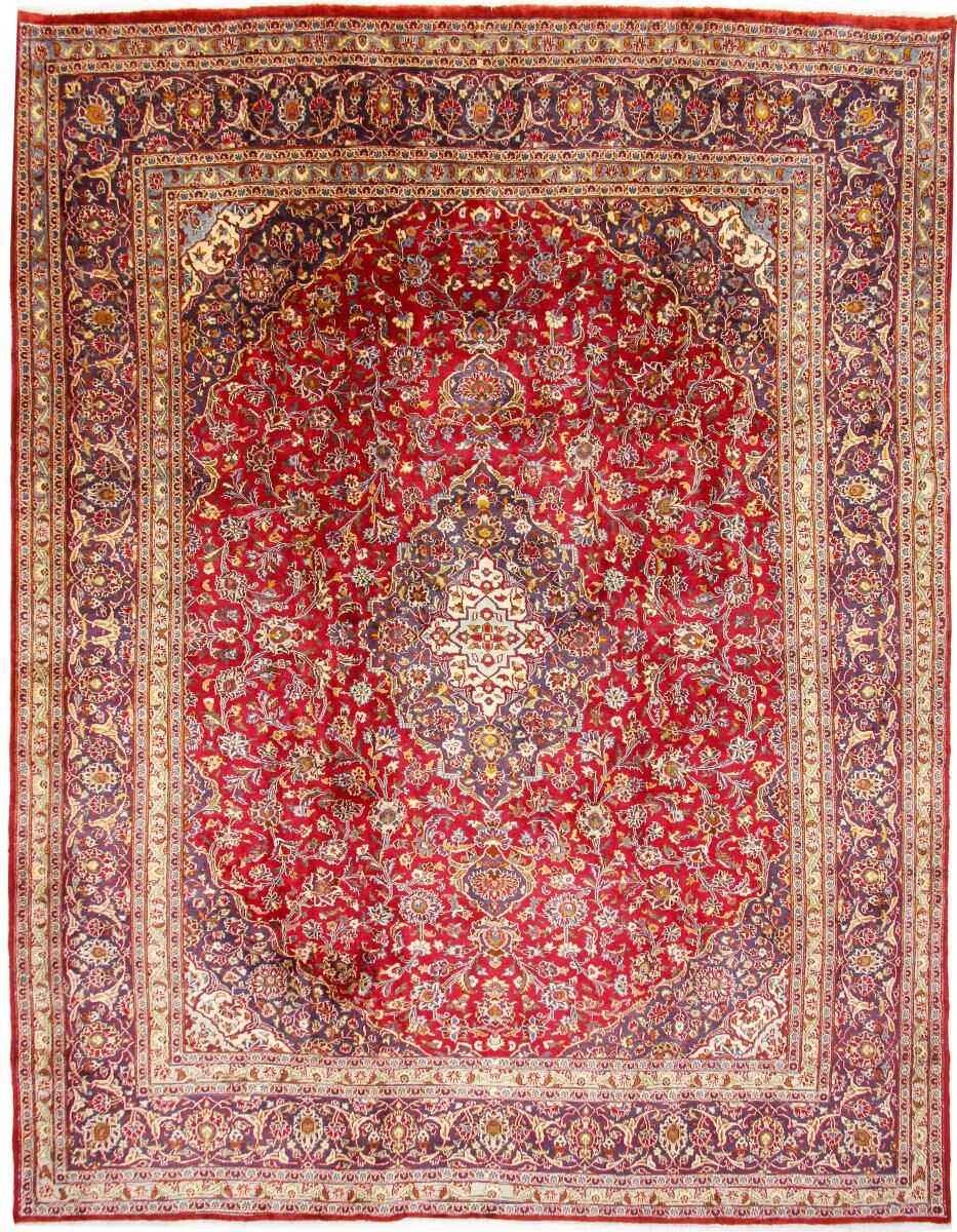 Nain Trading Tappeto Orientale Mashhad 389x300 Marrone/Ruggine (Lana, Persia/Iran, Annodato a mano)