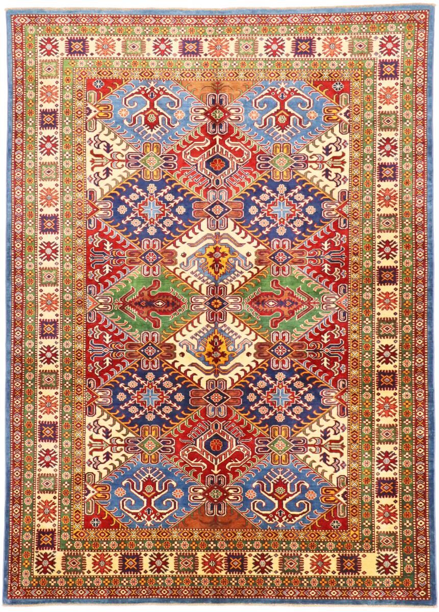 Nain Trading Tappeto Orientale Afghan Shirvan 248x179 Marrone/Blu Scuro (Lana, Afghanistan, Annodato a mano)