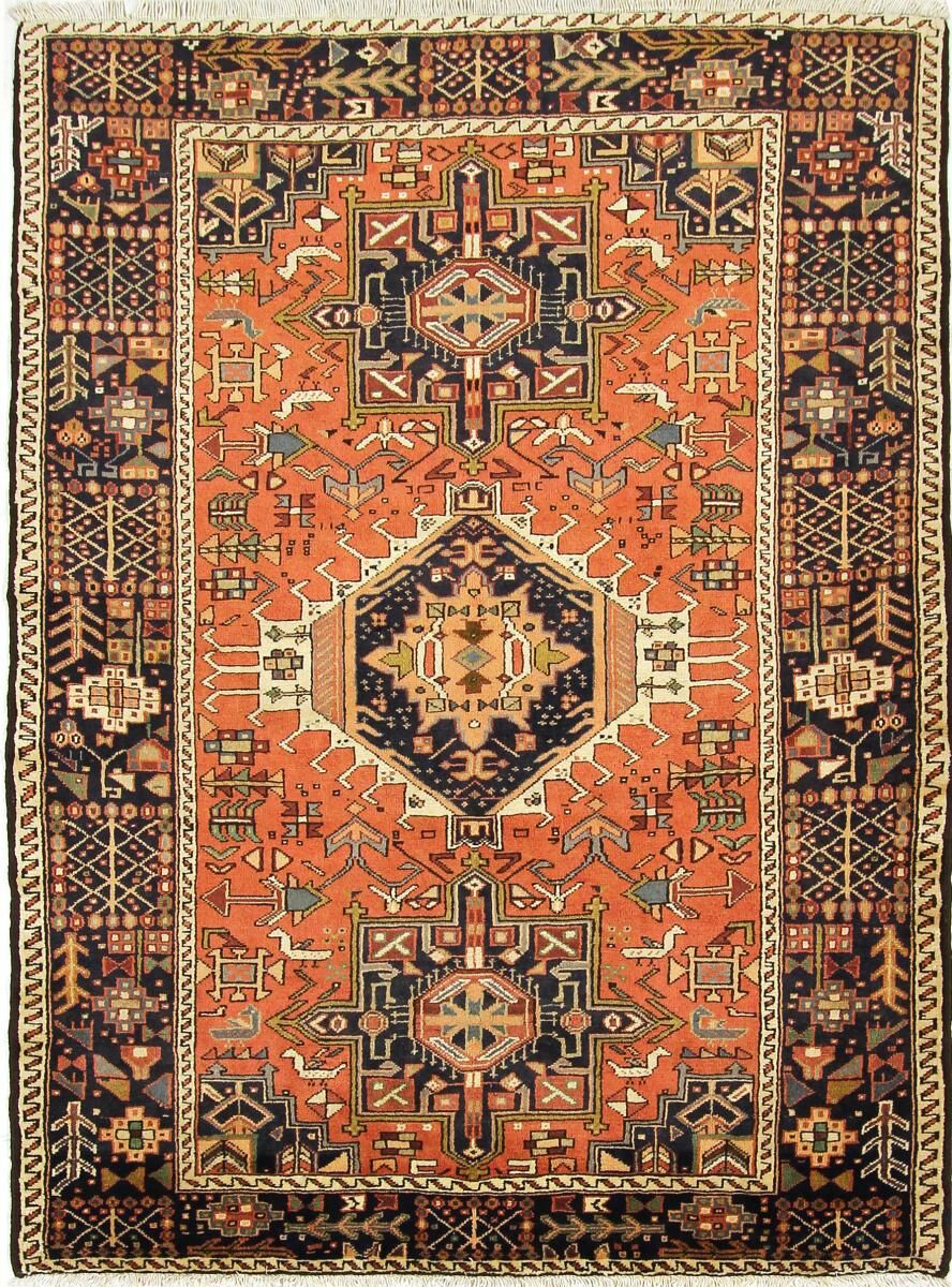 Nain Trading Tappeto Azerbaijan Gharadje 214x147 Grigio Scuro/Marrone (Lana, Persia/Iran, Annodato a mano)