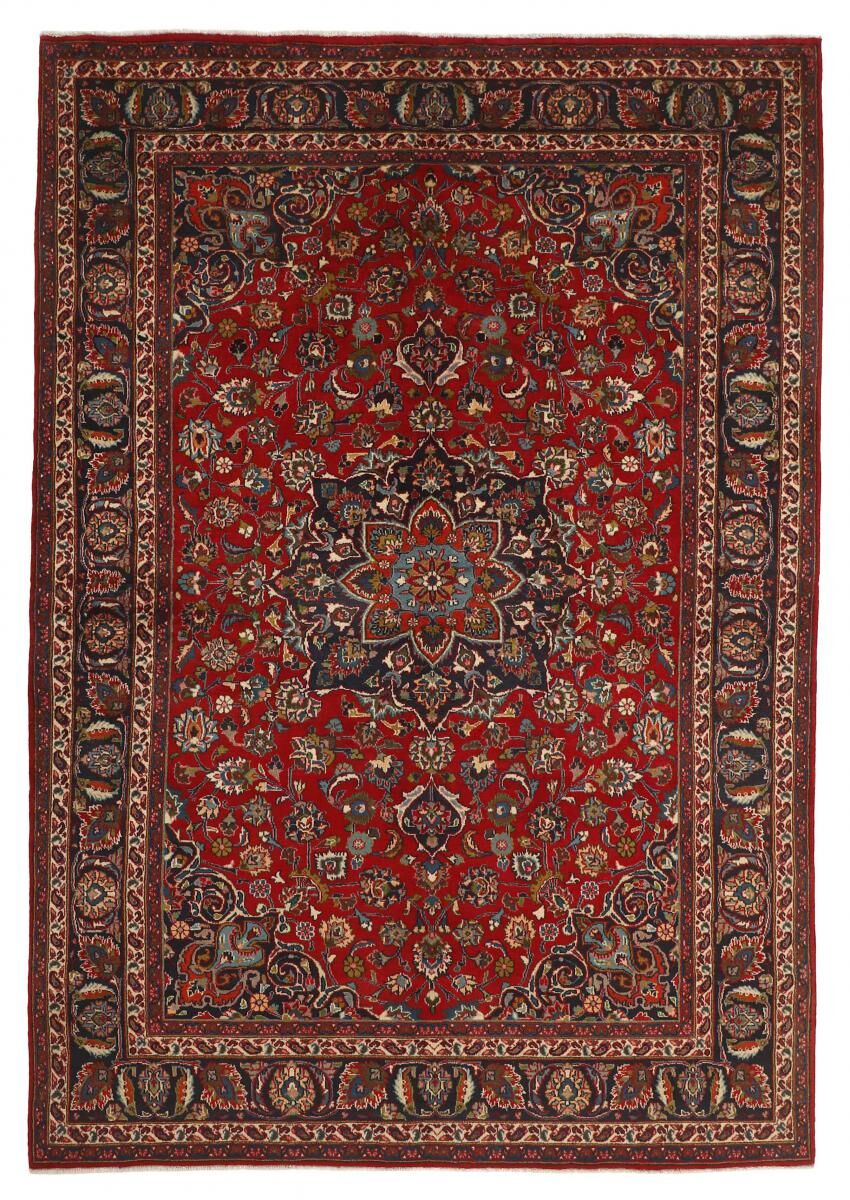 Nain Trading Tappeto Orientale Mashad 306x201 Ruggine/Rosso Scuro (Persia/Iran, Lana, Annodato a mano)