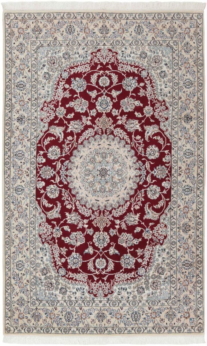 Nain Trading Tappeto Fatto A Mano Nain 9La 254x159 Beige/Viola (Lana / Seta, Persia/Iran)