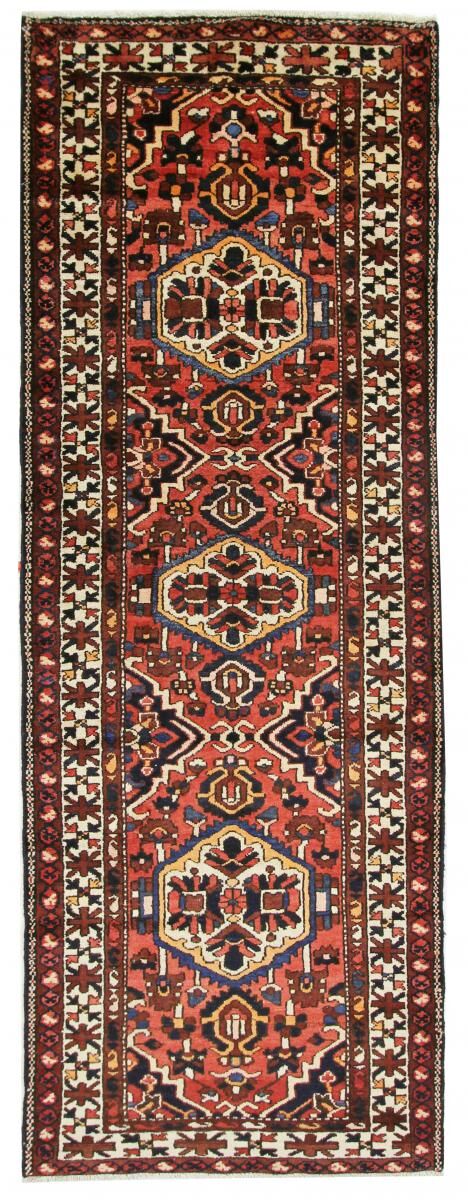 Nain Trading Tappeto Fatto A Mano Bakhtiar 296x109 Corridore Beige/Marrone Scuro (Lana, Persia/Iran)