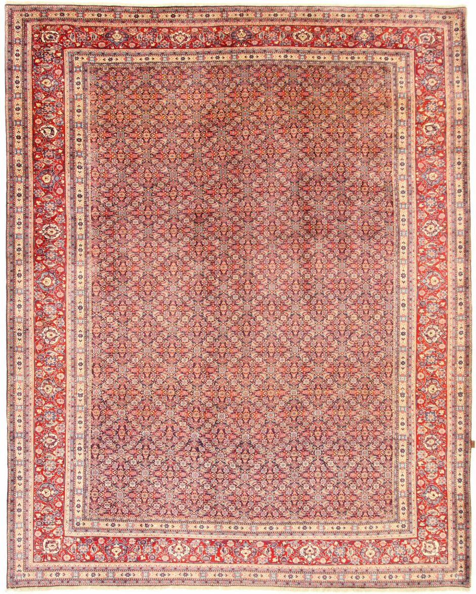 Nain Trading Tappeto Persiano Saruk 411x317 Ruggine/Rosa (Annodato a mano, Persia/Iran, Lana)