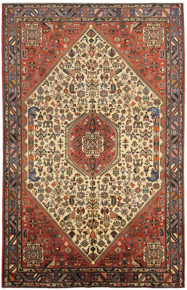 Nain Trading Tappeto Orientale Ghashghai 252x155 Marrone Scuro/Arancione (Persia/Iran, Lana, Annodato a mano)