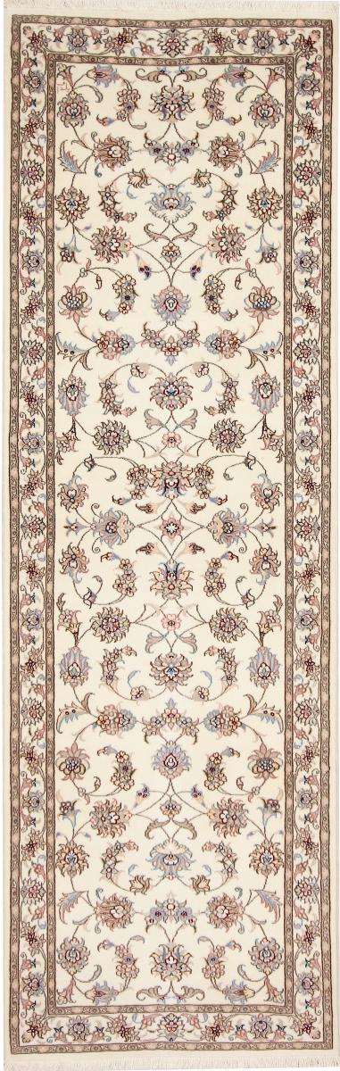 Nain Trading Tappeto Persiano Tabriz Designer 252x79 Corridore Beige/Marrone Scuro (Annodato a mano, Persia/Iran, Lana / Seta)