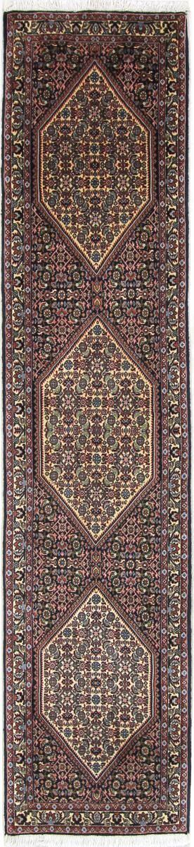 Nain Trading Tappeto Bidjar 246x54 Corridore Marrone Scuro (Lana, Persia/Iran, Annodato a mano)