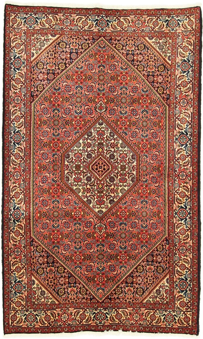 Nain Trading Tappeto Orientale Bidjar 187x108 Ruggine/Rosa (Persia/Iran, Lana, Annodato a mano)