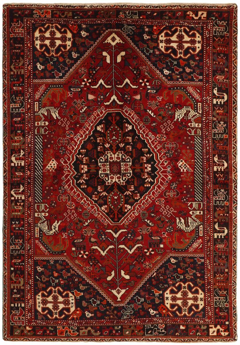 Nain Trading Tappeto Persiano Ghashghai 237x167 Ruggine/Viola (Annodato a mano, Persia/Iran, Lana)