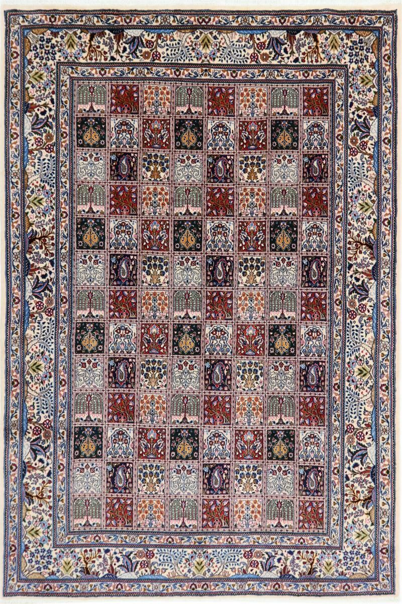 Nain Trading Tappeto Persiano Moud 294x199 Beige/Marrone Scuro (Annodato a mano, Persia/Iran, Lana / Seta)