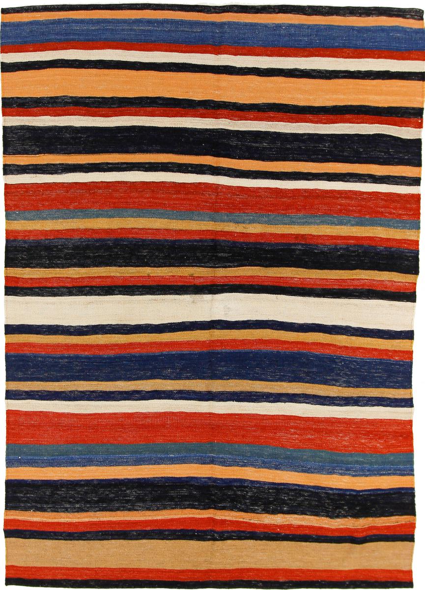 Nain Trading Tappeto Orientale Kilim Fars Antico 164x116 Beige/Arancione (Lana, Persia/Iran, Tessuto a mano)